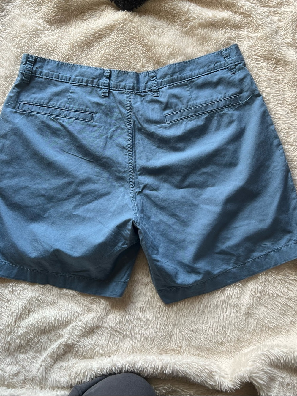 Patagonia Men's Slate Blue Flat Front Shorts - Picture 5 of 9
